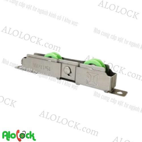 BÁNH XE DG RAY CỬA TRƯỢT OVAL 15x17x100