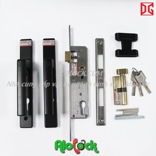 KHÓA CỬA TAY GẠT ĐƠN ĐIỂM HỆ 55 DG